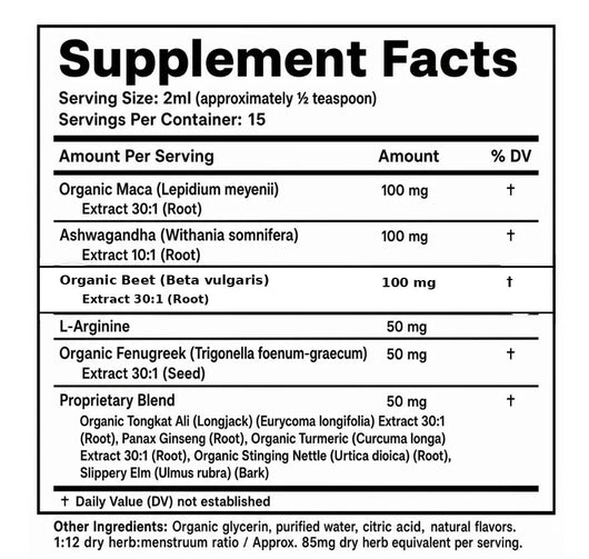 Maca Root Complex — Hormonal Balance & Cortisol Support